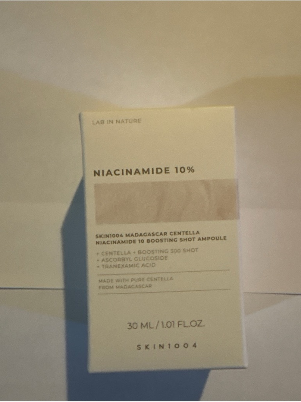 SKIN1004 Niacinamide 10% Boosting Ampoule - White Box